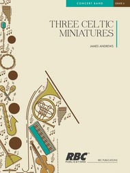 cover Three Celtic Miniatures Concert Band sheet music cover